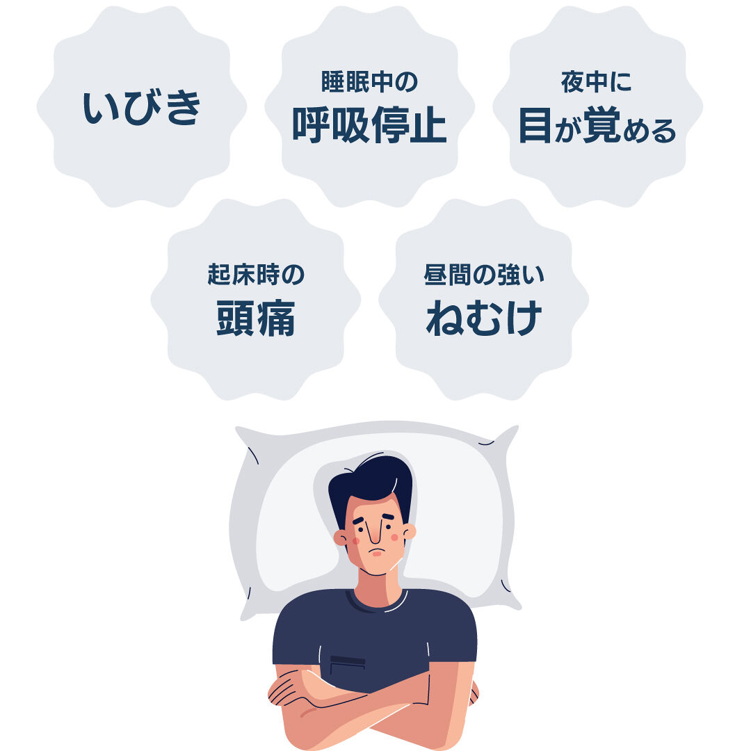 ねむけ・いびきなどのお悩み